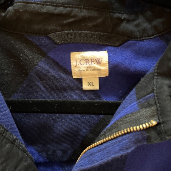J.Crew Quarter Zip Shacket - Picture 3 of 3